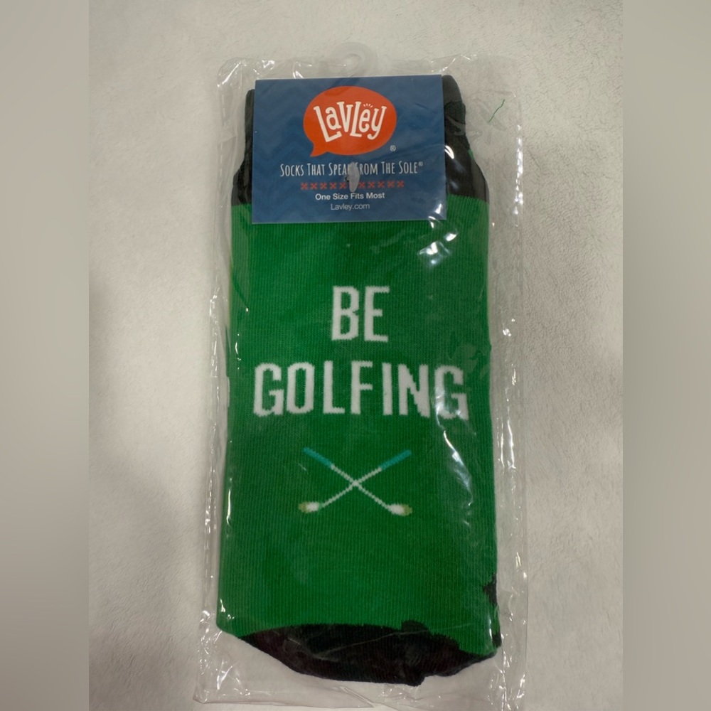 Lavley Green 'Be Golfing' Socks